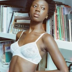 Shopify Lingerie Tamara Bralette White