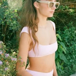 Shopify Best Selling Swim Flora Bikini Top Ballet