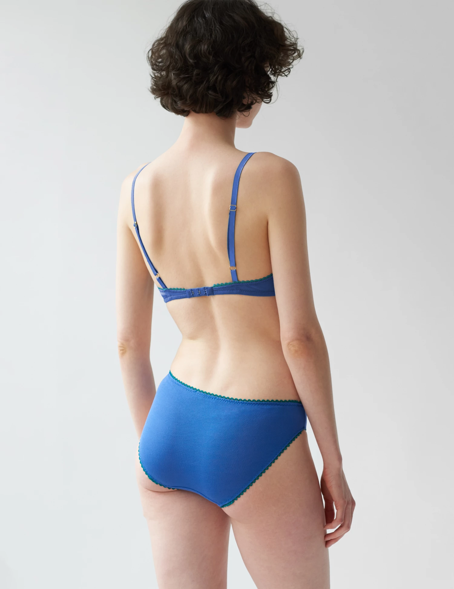 Shopify Lingerie Isabella Panty Sapphire