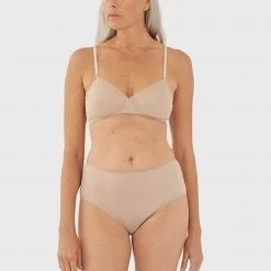 Shopify Mabel Hipster Sand Lingerie