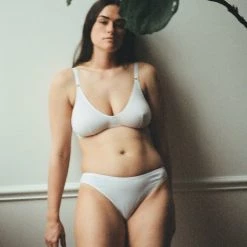 Shopify Lingerie Briar Bralette White