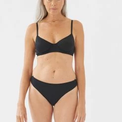 Shopify Organic Cotton Lingerie Bettina Thong Black