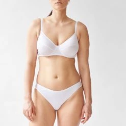 Shopify Beau Underwire Bra White Lingerie