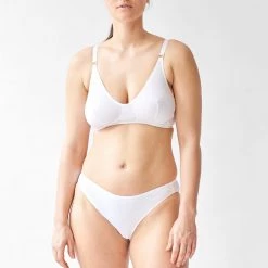 Shopify Lingerie Briar Bralette White