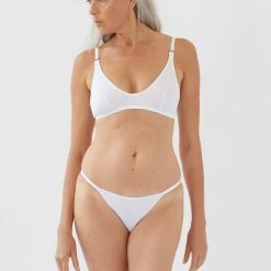 Shopify Lingerie Briar Bralette White