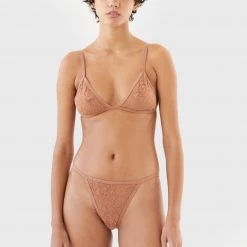 Shopify Lingerie Bryce Bralette Honey