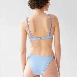 Shopify Swim Deja Bikini Bottom In Ciel