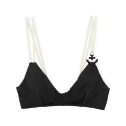 Shopify Classic Black Swimsuits Daphne Bikini Top Black