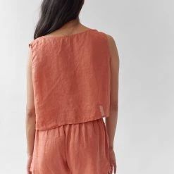 Shopify Eduardo Boxer Madder Root Plant Dyed Linen Loungewear