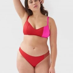 Shopify Zahi Bikini Bottom Carmine & Amber Sale