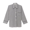Shopify Kate Pajama Top Sea Gingham