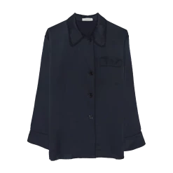 Shopify Kate Pajama Top Sea Silk