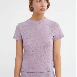 Shopify New In Lounge Gaia T-Shirt Haze