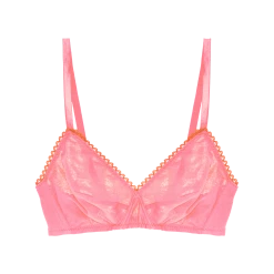 Shopify Organic Cotton Lingerie Antonia Bralette Dahlia