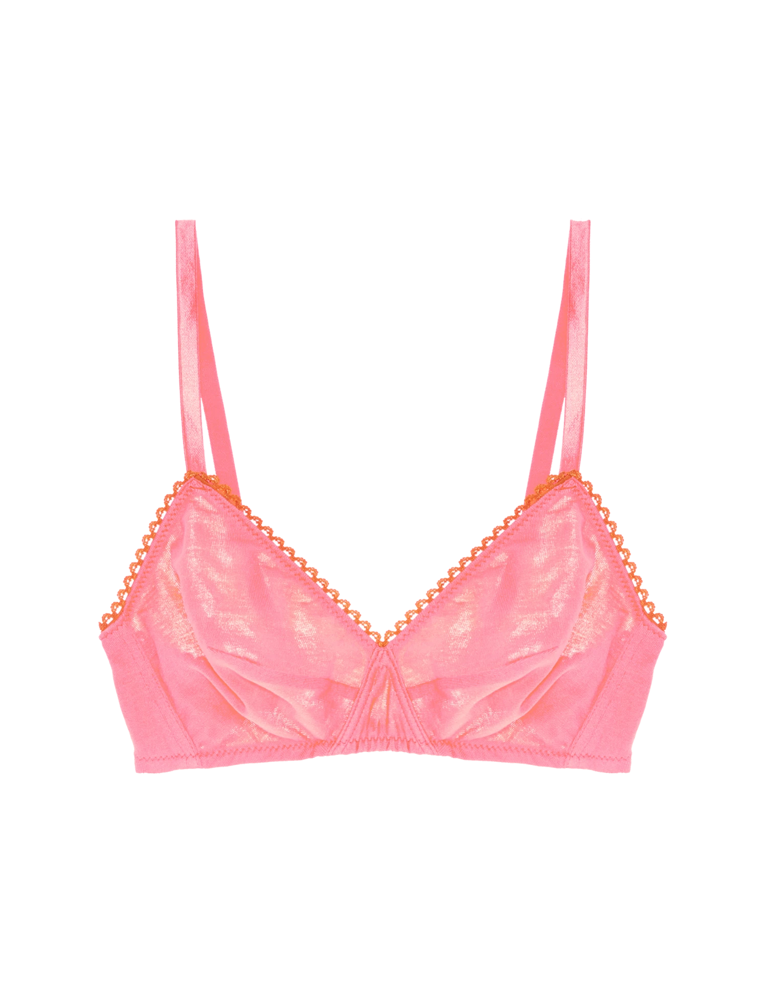 Shopify Organic Cotton Lingerie Antonia Bralette Dahlia