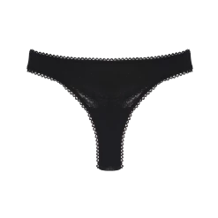 Shopify Stella Thong Black Lingerie