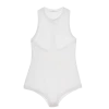 Shopify Flavia Bodysuit White Lingerie