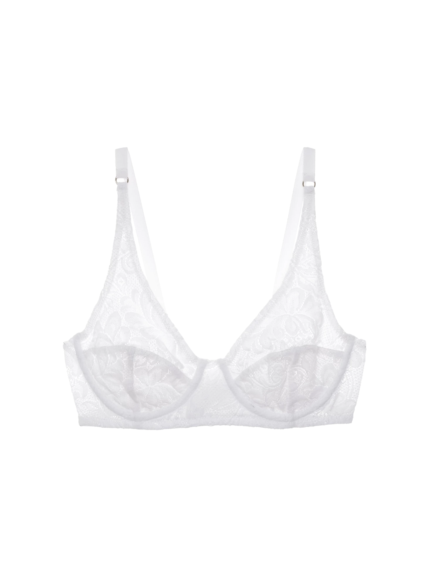 Shopify Lingerie Waverly Underwire Bra White