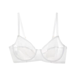 Shopify Beau Underwire Bra White Lingerie