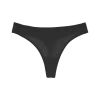 Shopify Organic Cotton Lingerie Bettina Thong Black