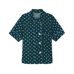 Shopify Lounge Shelby Pajama Top Polka Dot Embrace