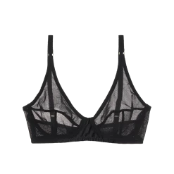 Shopify Winona Underwire Bra Black Lingerie