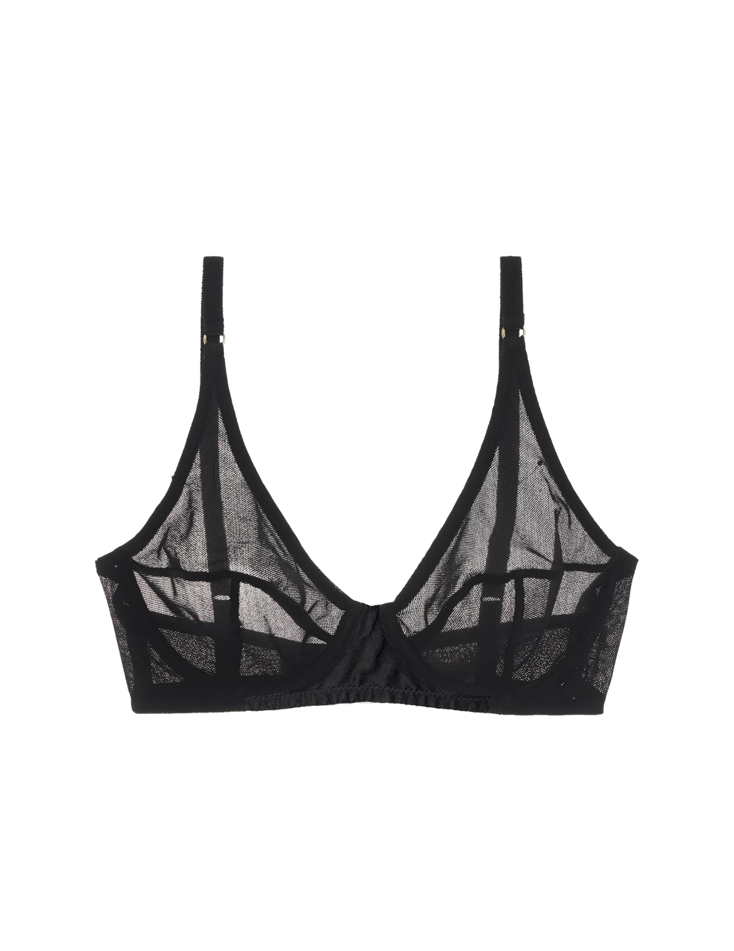 Shopify Winona Underwire Bra Black Lingerie