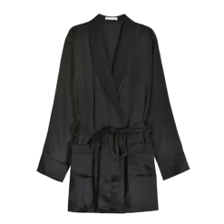 Shopify Lounge Madeline Robe Black