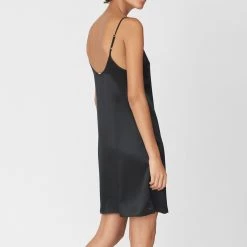 Shopify Lingerie Pearl Slip Black