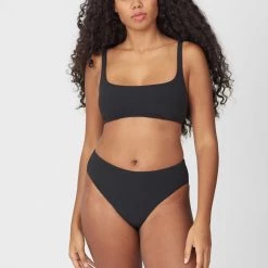 Shopify Quinn Bikini Top Black