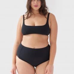 Shopify Quinn Bikini Top Black
