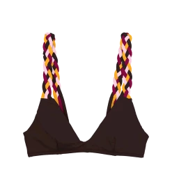 Shopify Best Selling Swim Daria Bikini Top Bark