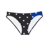 Shopify Enel Bikini Bottom Black Dot & Lapis Dot Sale