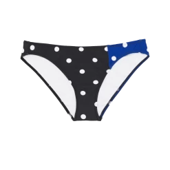 Shopify Enel Bikini Bottom Black Dot & Lapis Dot Sale