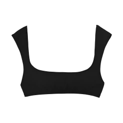 Shopify Swim Flora Bikini Top Black