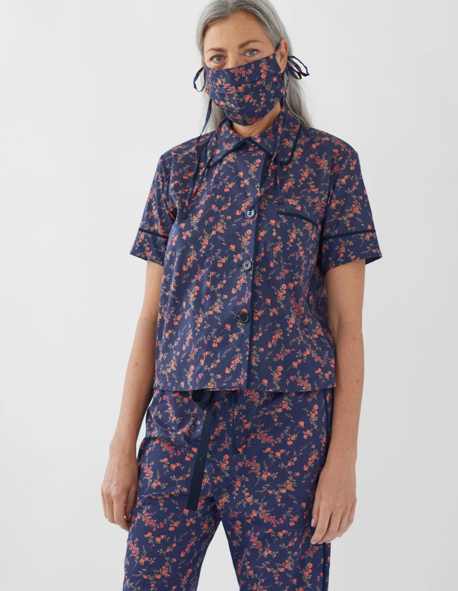 Shopify Protective Face Mask Liberty Navy Sale