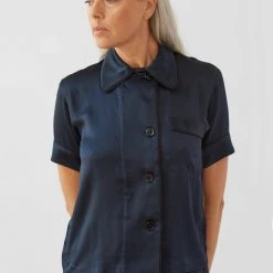 Shopify Shelby Pajama Top Sea