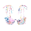 Shopify Sale Myriam Bikini Top In White Floral