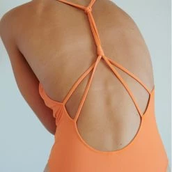 Shopify Colette One Piece Tangerine Swim