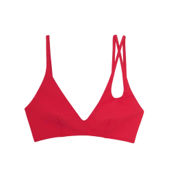Shopify Swim Elias Bikini Top Poppy