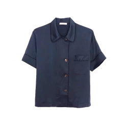 Shopify Shelby Pajama Top Sea