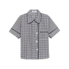 Shopify Shelby Pajama Top Sea Gingham Lounge