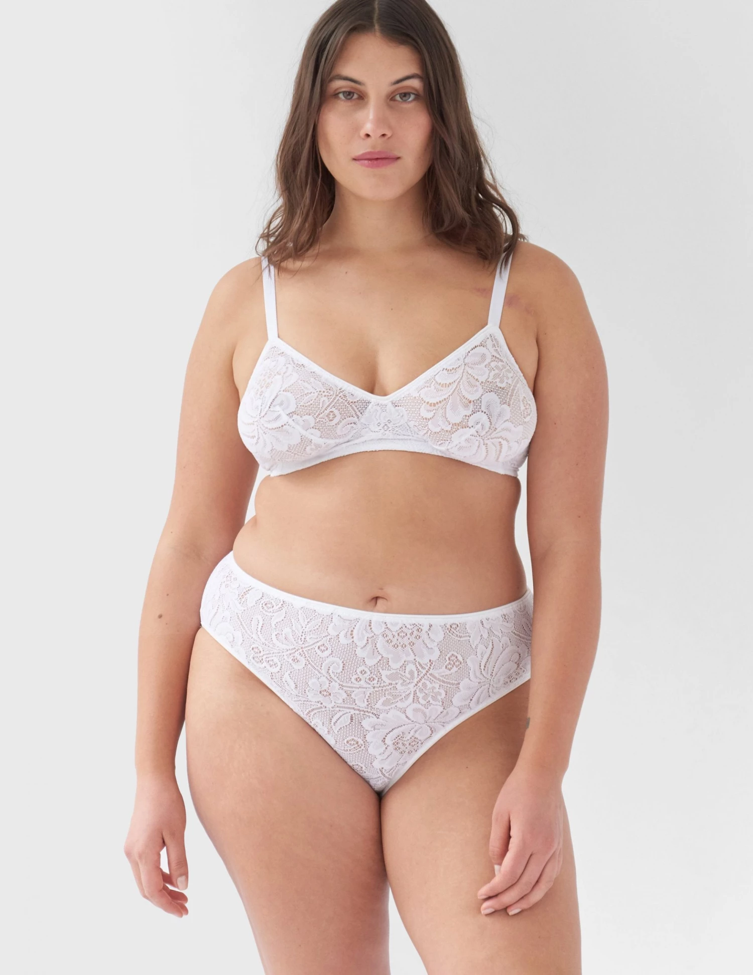 Shopify Lingerie Tali Hipster White