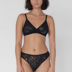 Shopify Lingerie Tris Panty Black