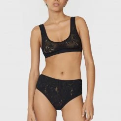 Shopify Valentina Bralette Black