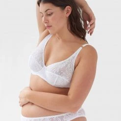 Shopify Lingerie Waverly Underwire Bra White