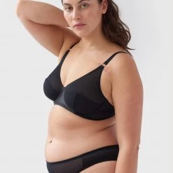 Shopify Winona Underwire Bra Black Lingerie