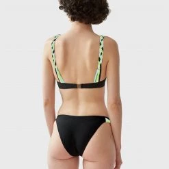 Shopify Daria Bikini Top Black Classic Black Swimsuits